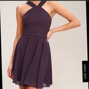 Never Worn-LuLu’s Skater Dress